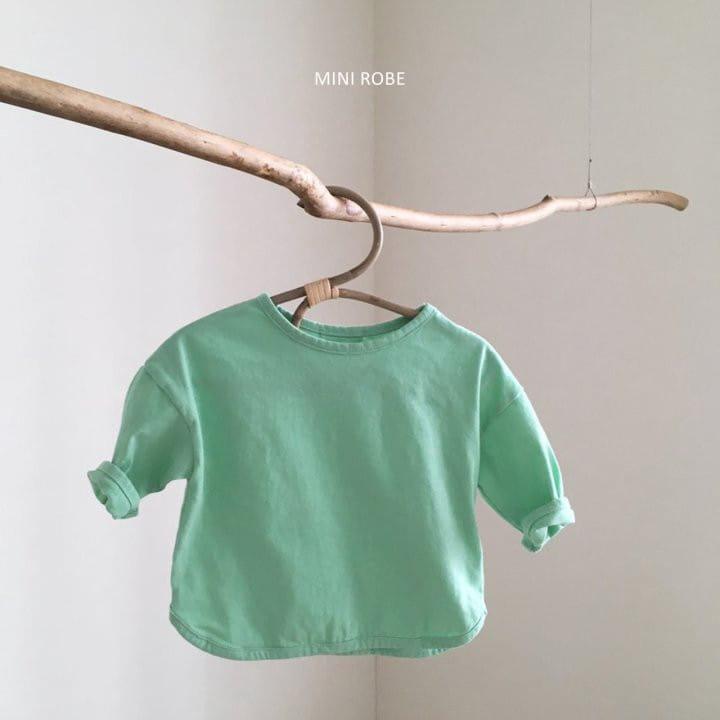 MINI ROBE - Korean Children Fashion - #Kfashion4kids - Basic Tee