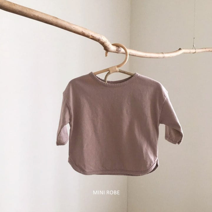 MINI ROBE - Korean Children Fashion - #Kfashion4kids - Basic Tee - 6