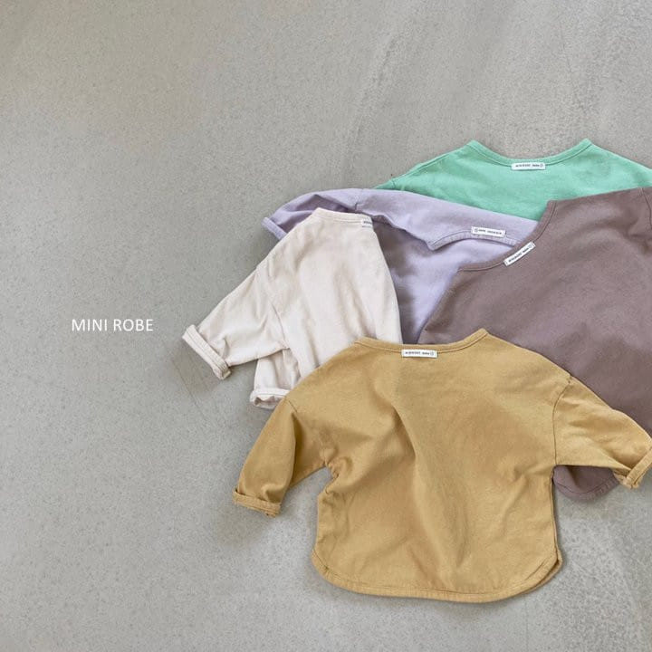 MINI ROBE - Korean Children Fashion - #Kfashion4kids - Basic Tee - 8