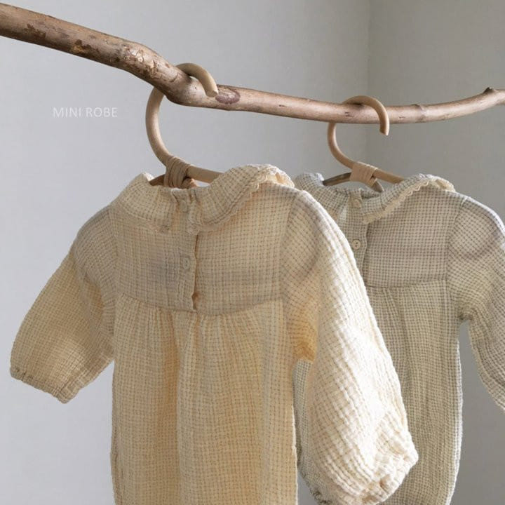 MINI ROBE - Korean Children Fashion - #Kfashion4kids - Frill Bodysuit - 10