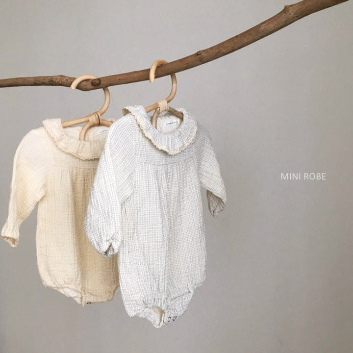 MINI ROBE - Korean Children Fashion - #Kfashion4kids - Frill Bodysuit - 11