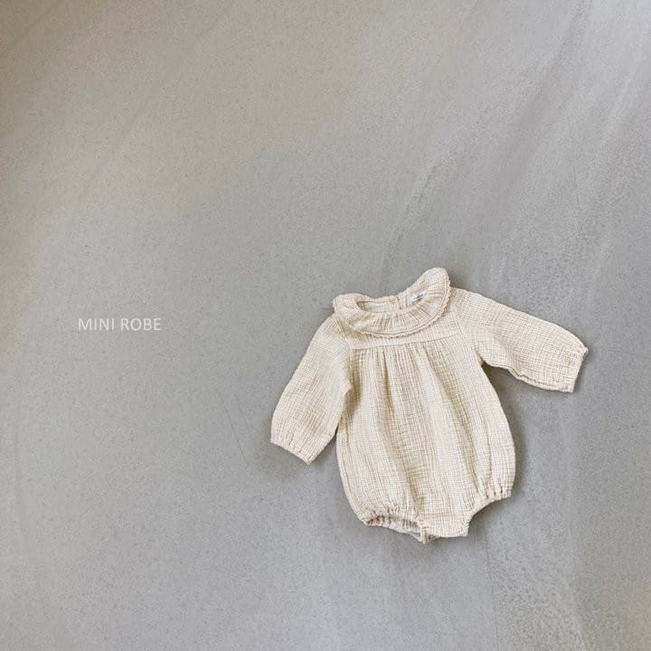 MINI ROBE - Korean Children Fashion - #Kfashion4kids - Frill Bodysuit - 3