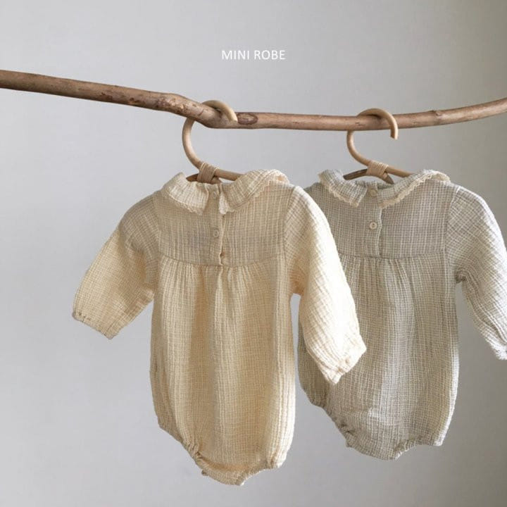 MINI ROBE - Korean Children Fashion - #Kfashion4kids - Frill Bodysuit - 7
