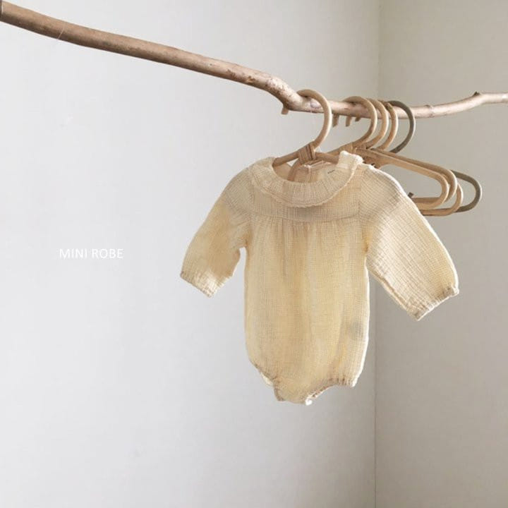 MINI ROBE - Korean Children Fashion - #Kfashion4kids - Frill Bodysuit - 9