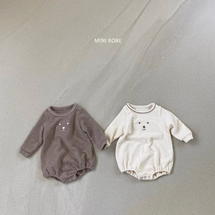 MINI ROBE - Korean Children Fashion - #Kfashion4kids - Teddy Bear Bodysuit