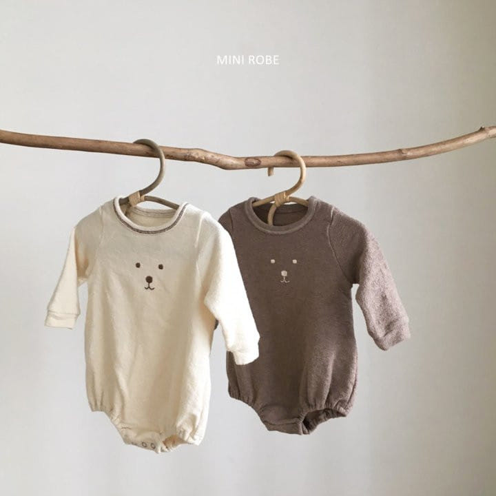 MINI ROBE - Korean Children Fashion - #Kfashion4kids - Teddy Bear Bodysuit - 4