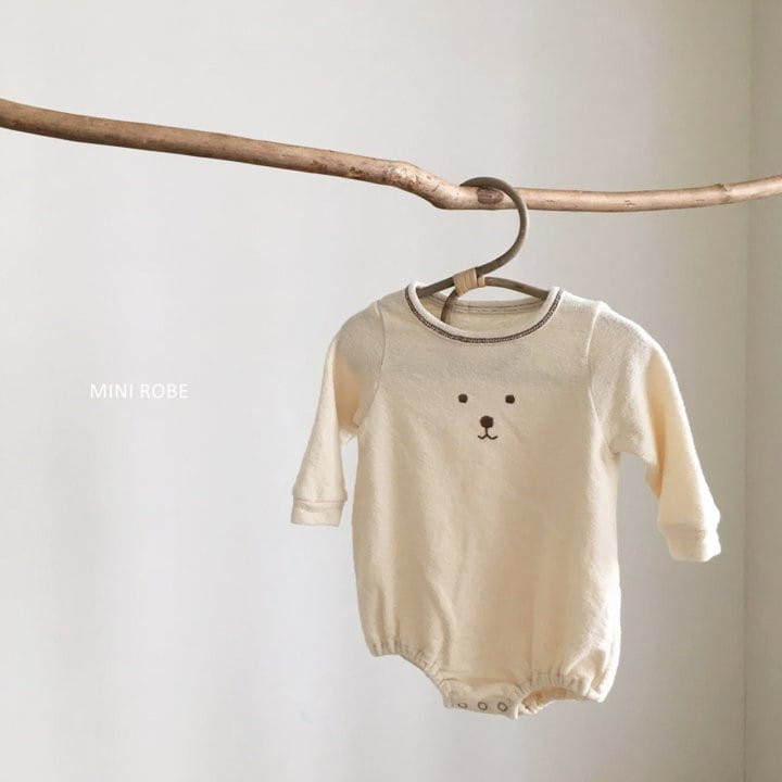 MINI ROBE - Korean Children Fashion - #Kfashion4kids - Teddy Bear Bodysuit - 6