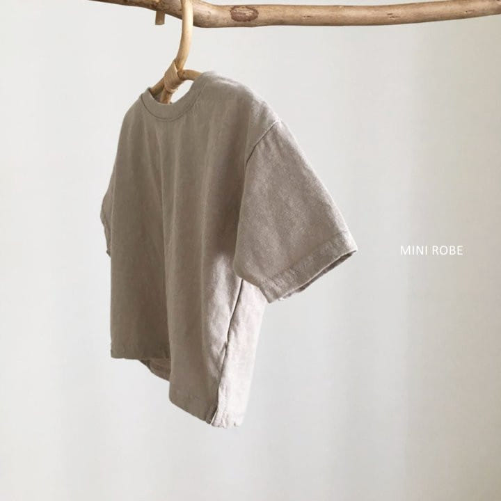 MINI ROBE - Korean Children Fashion - #Kfashion4kids - Malrang Short Sleeve Tee
