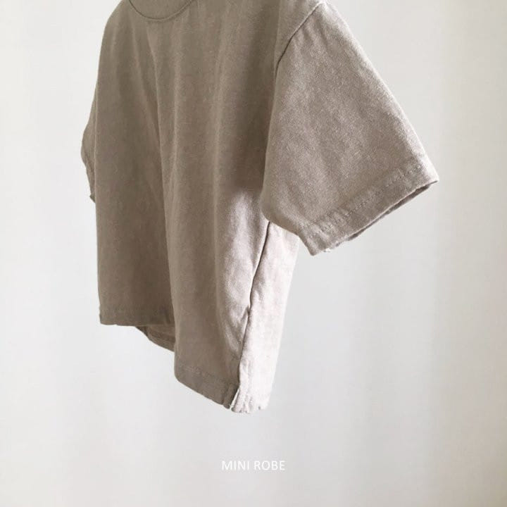 MINI ROBE - Korean Children Fashion - #Kfashion4kids - Malrang Short Sleeve Tee - 5