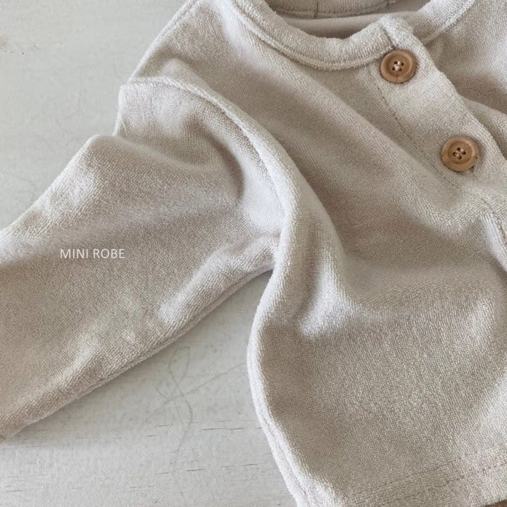 MINI ROBE - Korean Children Fashion - #Kfashion4kids - Teddy Top Bottom Set - 7