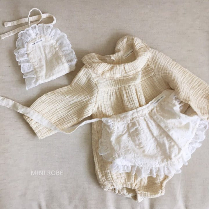 MINI ROBE - Korean Children Fashion - #Kfashion4kids - French Bonnet - 11