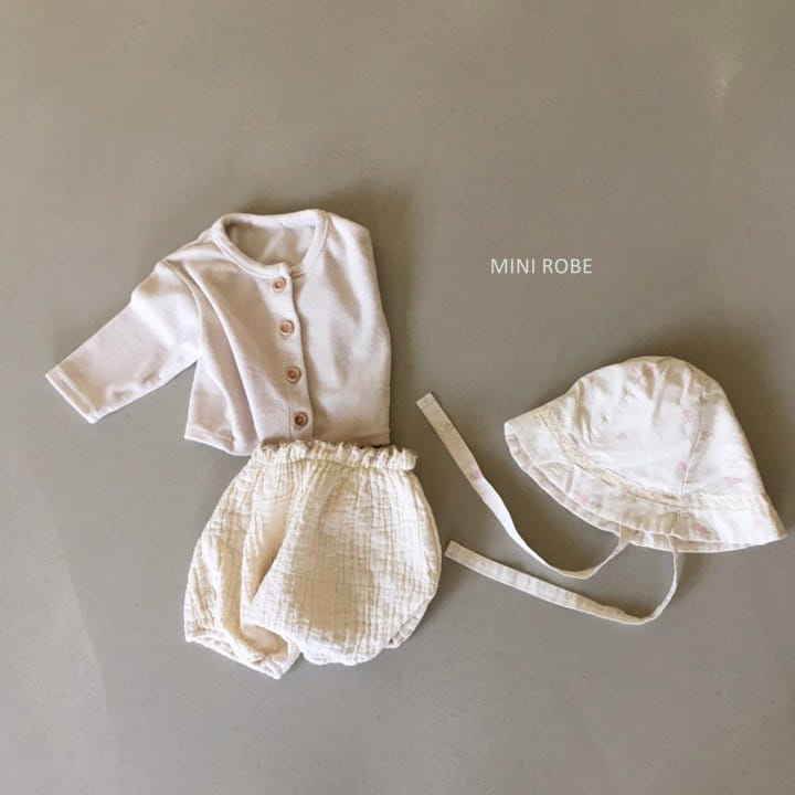 MINI ROBE - Korean Children Fashion - #Kfashion4kids - Linen Bucket Hat - 6