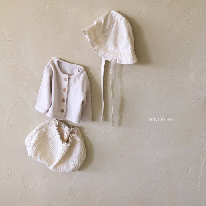 MINI ROBE - Korean Children Fashion - #Kfashion4kids - Linen Bucket Hat - 9