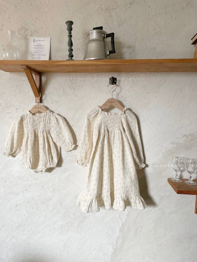 MONBEBE - Korean Children Fashion - #Kfashion4kids - Muslin Daisy One-piece - 10