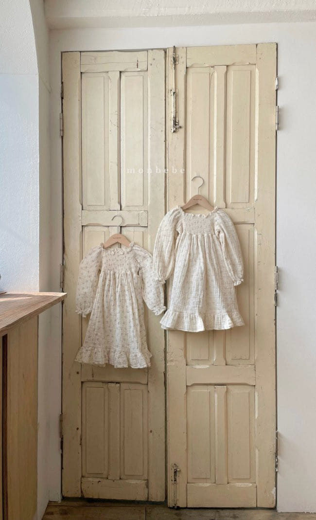 MONBEBE - Korean Children Fashion - #Kfashion4kids - Muslin Daisy One-piece - 11