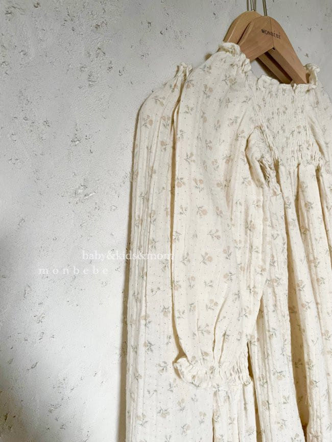 MONBEBE - Korean Children Fashion - #Kfashion4kids - Adult Muslin Daisy One-piece - 2