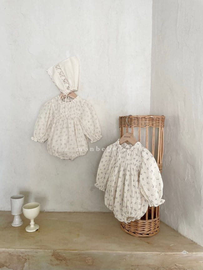 MONBEBE - Korean Children Fashion - #Kfashion4kids - Muslin Daisy Bodysuit - 9