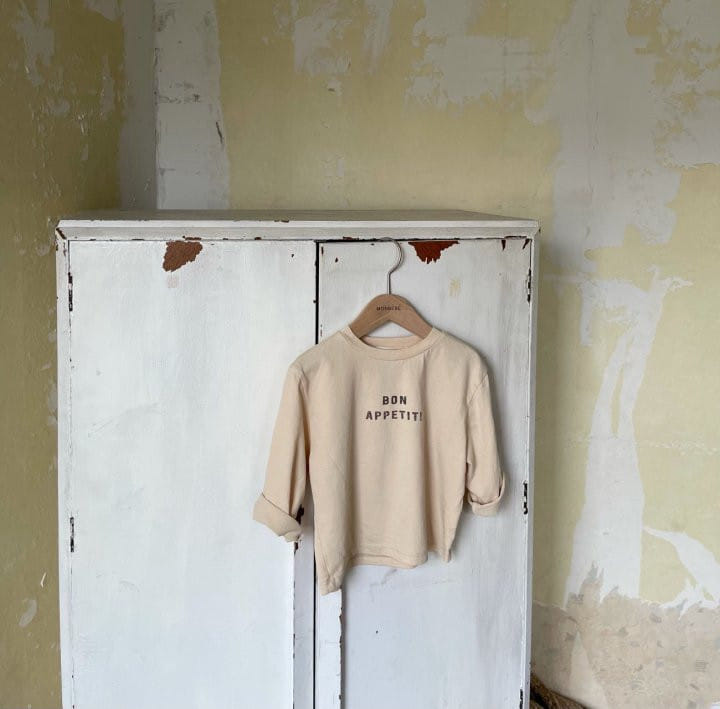 MONBEBE - Korean Children Fashion - #Kfashion4kids - Lettering Tee - 4