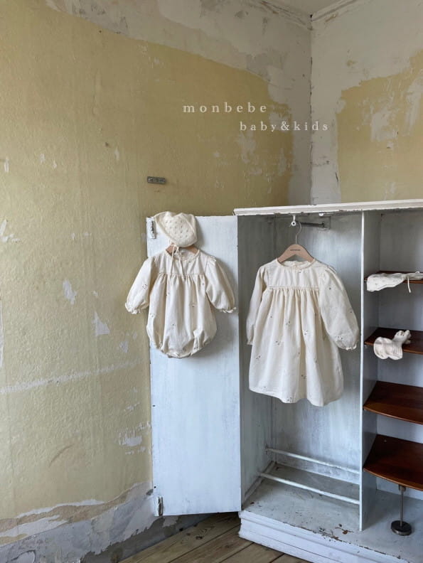 MONBEBE - Korean Children Fashion - #Kfashion4kids - Embroidery Rococo Bodysuit - 9
