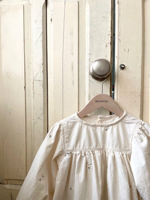 MONBEBE - Korean Children Fashion - #Kfashion4kids - Embroidery Rococo One-piece - 6