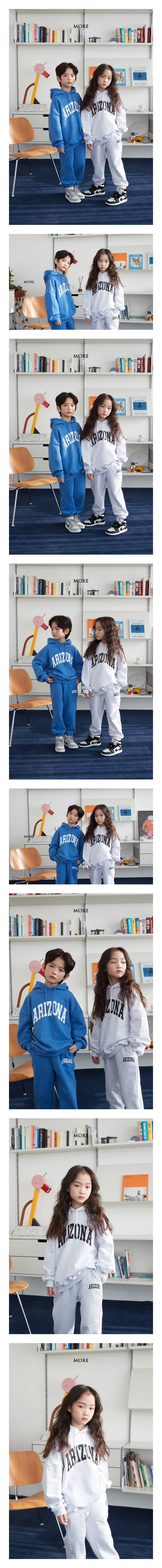 MORE - Korean Children Fashion - #Kfashion4kids - Arizona Hoody Bottom set