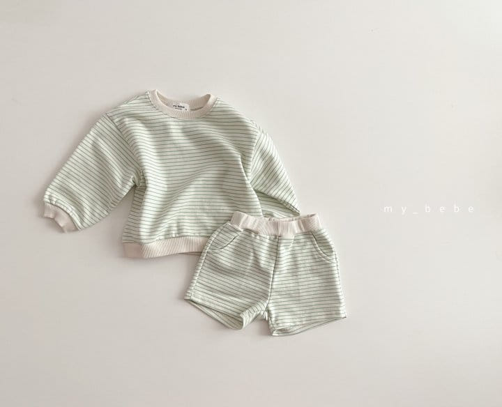 MY BEBE - Korean Children Fashion - #Kfashion4kids - Daily Shorts Set - 4