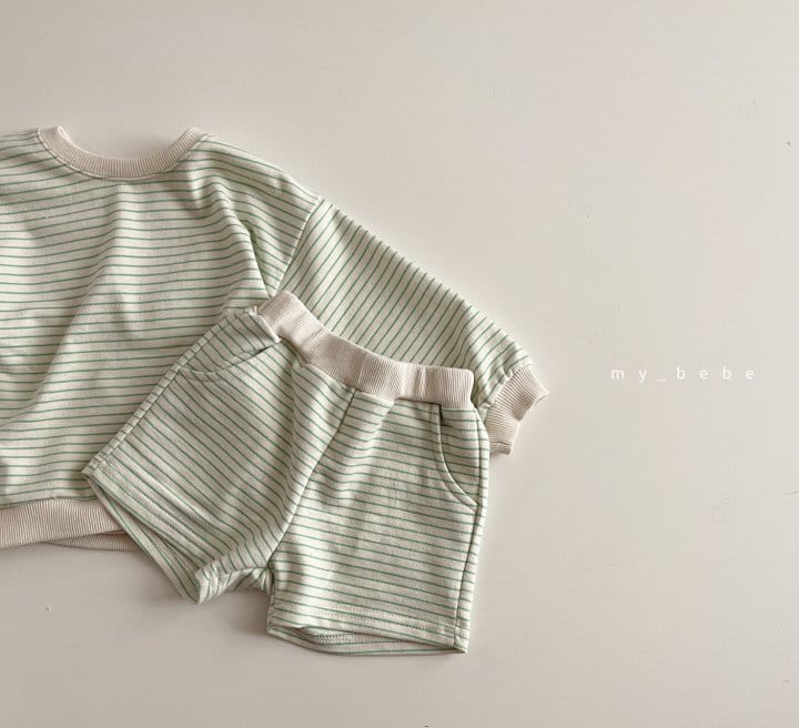 MY BEBE - Korean Children Fashion - #Kfashion4kids - Daily Shorts Set - 5