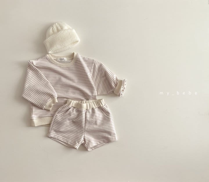 MY BEBE - Korean Children Fashion - #Kfashion4kids - Daily Shorts Set - 6