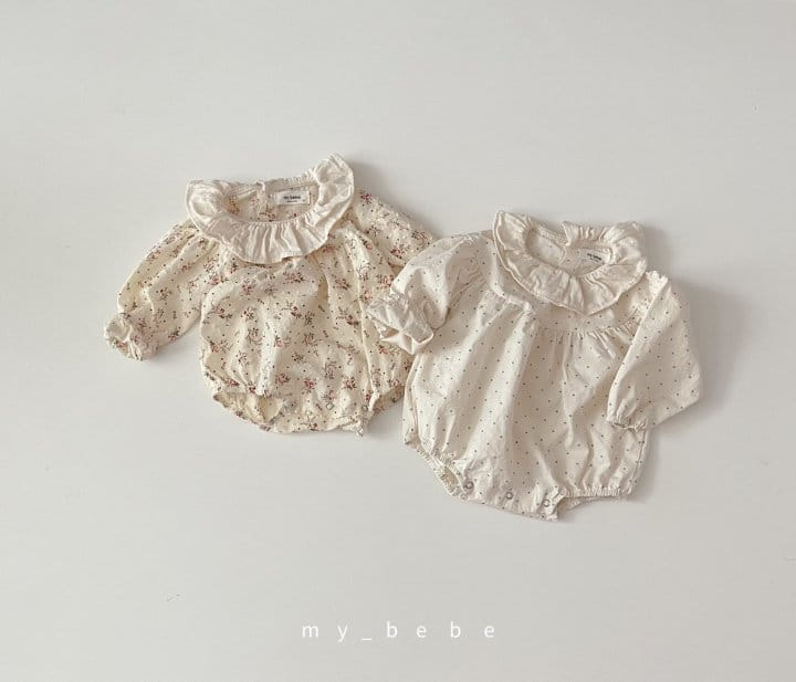MY BEBE - Korean Children Fashion - #Kfashion4kids - Round Bodysuit - 3