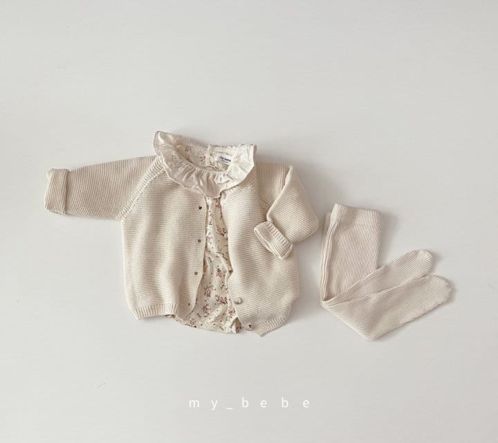 MY BEBE - Korean Children Fashion - #Kfashion4kids - Round Bodysuit - 7