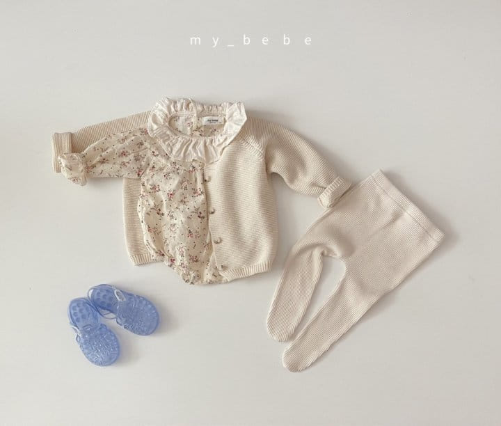 MY BEBE - Korean Children Fashion - #Kfashion4kids - Round Bodysuit - 8