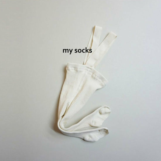 MY SOCKS - Korean Children Fashion - #Kfashion4kids - Ketchup Suspender Tights - 4