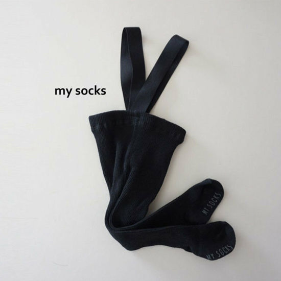 MY SOCKS - Korean Children Fashion - #Kfashion4kids - Ketchup Suspender Tights - 6