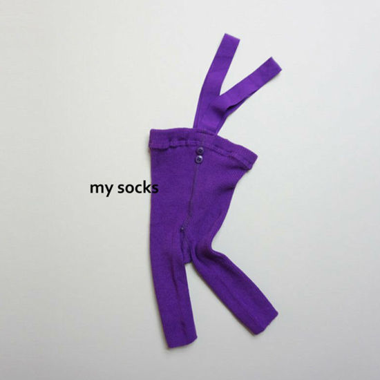 MY SOCKS - Korean Children Fashion - #Kfashion4kids - Lino Suspender Tights - 6