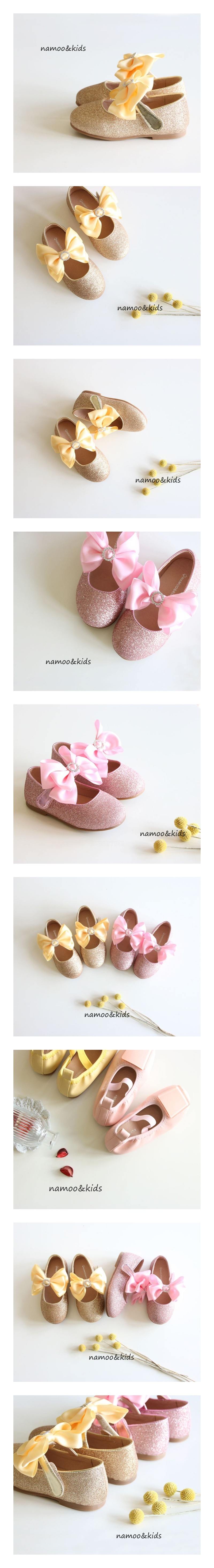 NAMOO & KIDS - Korean Children Fashion - #Kfashion4kids - Mimi Ribbon Flat Shoes