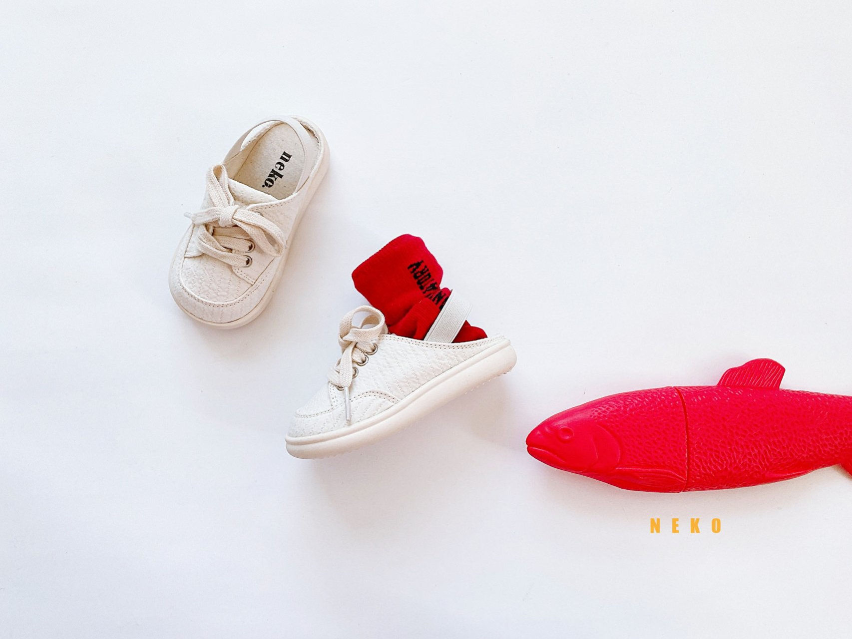 NEKO - Korean Children Fashion - #Kfashion4kids - 810 Doo Doo Open Sneakers - 7