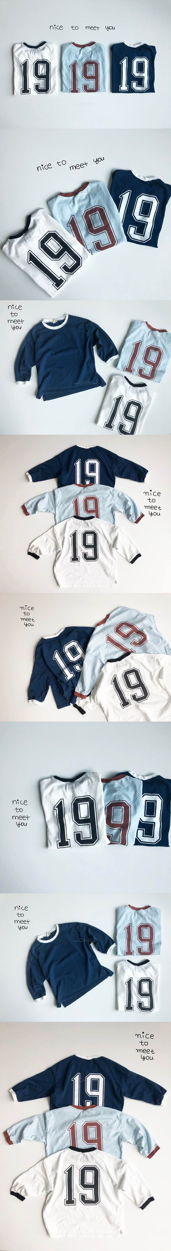 NICE TO MEET YOU - Korean Children Fashion - #Kfashion4kids - 19 Tee