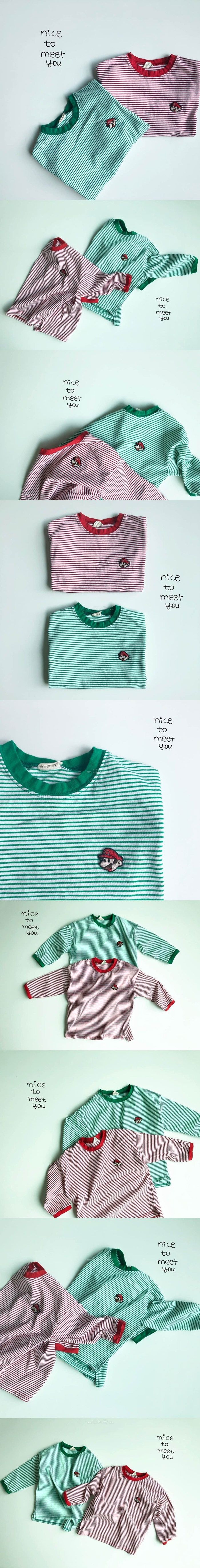 NICE TO MEET YOU - Korean Children Fashion - #Kfashion4kids - Mario Tee