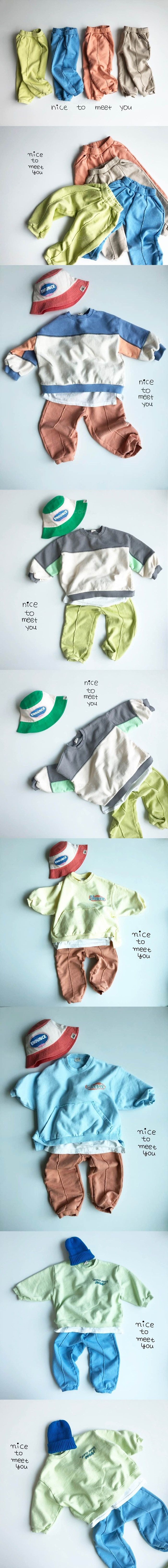 NICE TO MEET YOU - Korean Children Fashion - #Kfashion4kids - Pigment Pintuck Pants