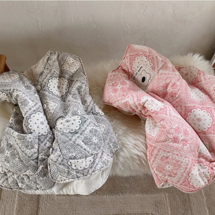 OJODEPAPA - Korean Children Fashion - #Kfashion4kids - Paisley Vest