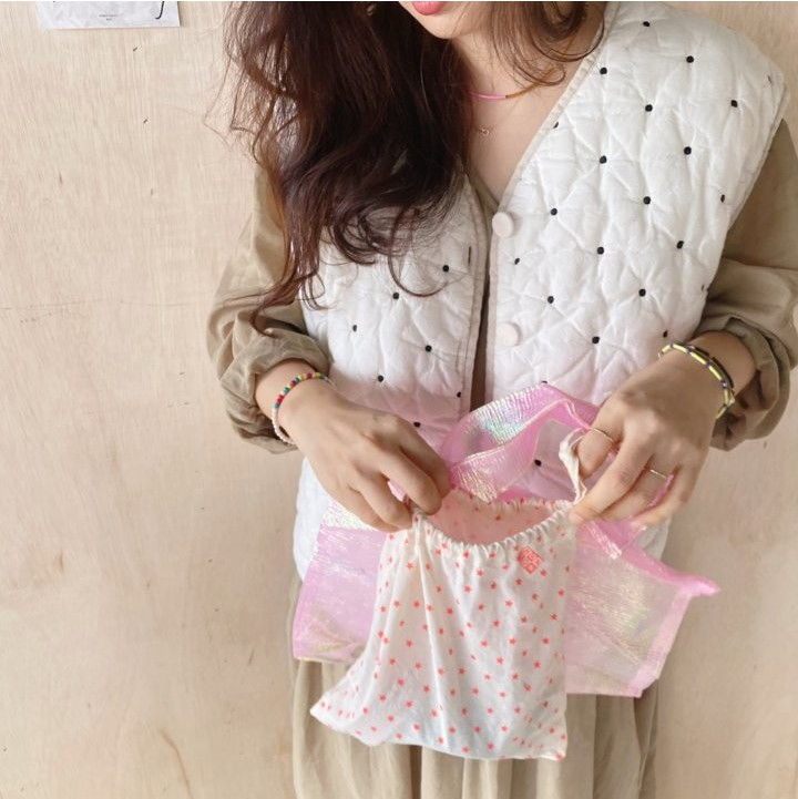 OJODEPAPA - Korean Children Fashion - #Kfashion4kids - Mom Choucream Vest