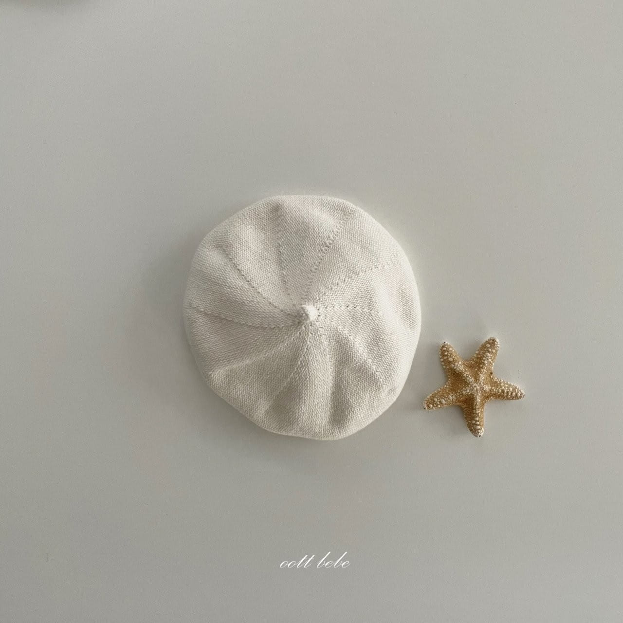 OOTT BEBE - Korean Children Fashion - #Kfashion4kids - Spring Beret Natural - 2