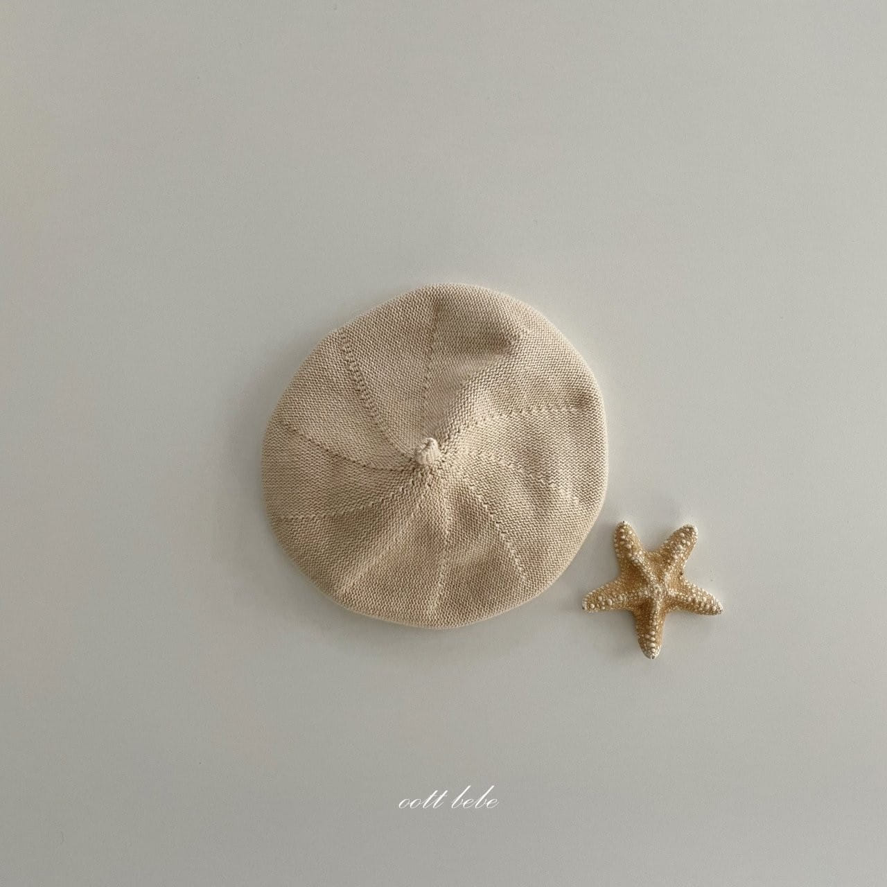 OOTT BEBE - Korean Children Fashion - #Kfashion4kids - Spring Beret Natural - 3