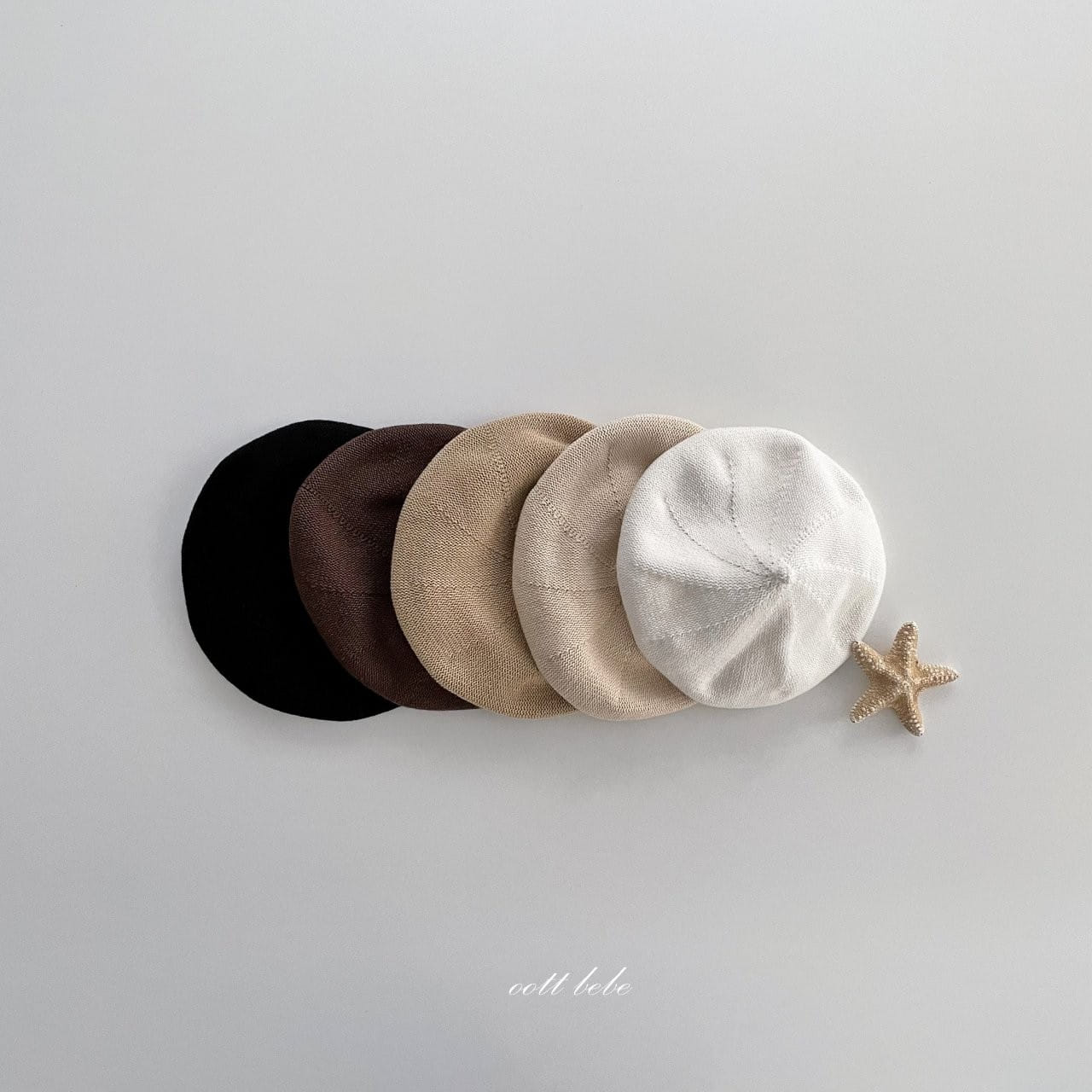 OOTT BEBE - Korean Children Fashion - #Kfashion4kids - Spring Beret Natural - 9