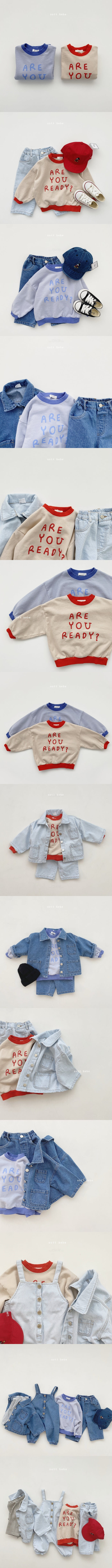 OOTT BEBE - Korean Children Fashion - #Kfashion4kids - Ready Sweatshirt