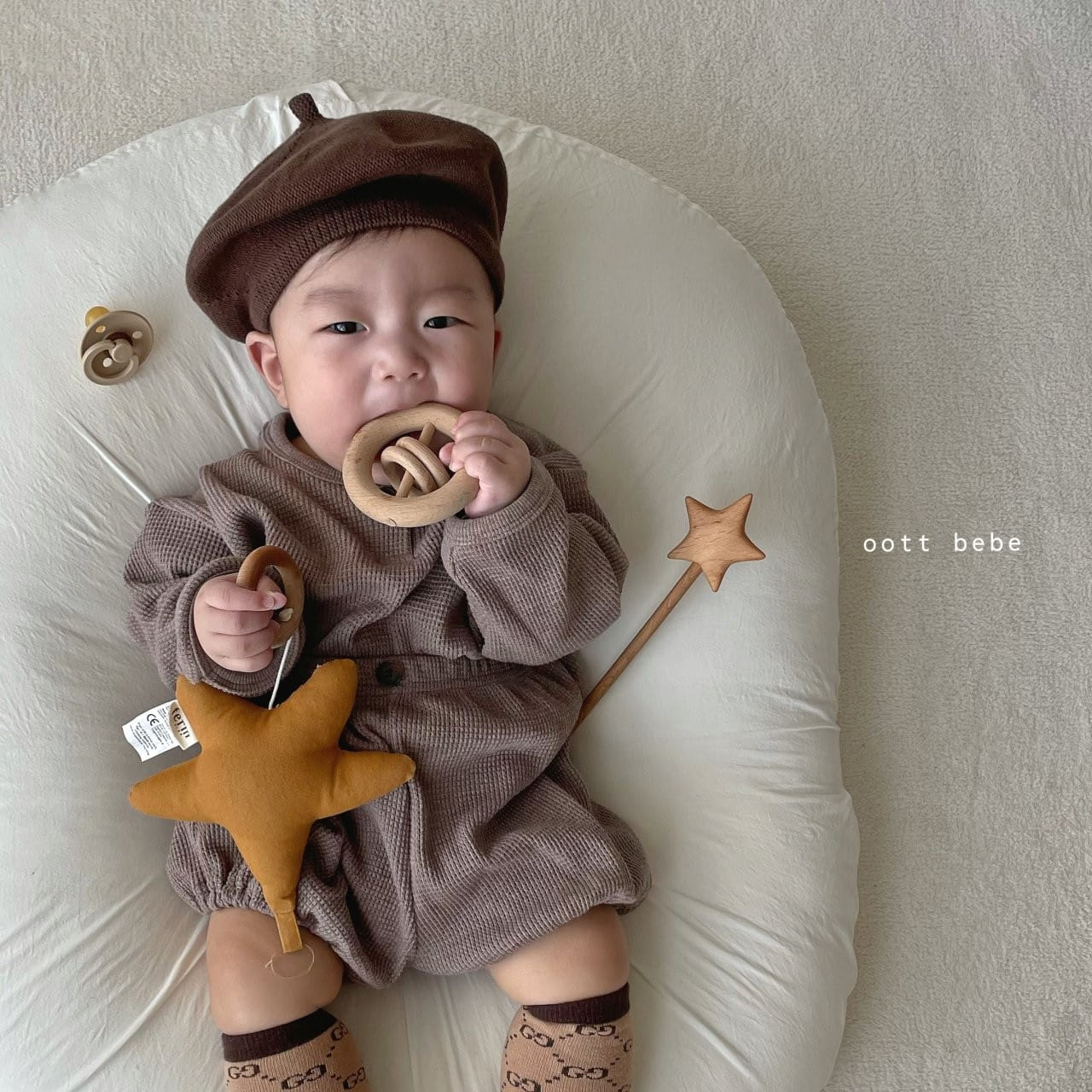 OOTT BEBE - Korean Children Fashion - #Kfashion4kids - Waffle Bloomer Set - 6
