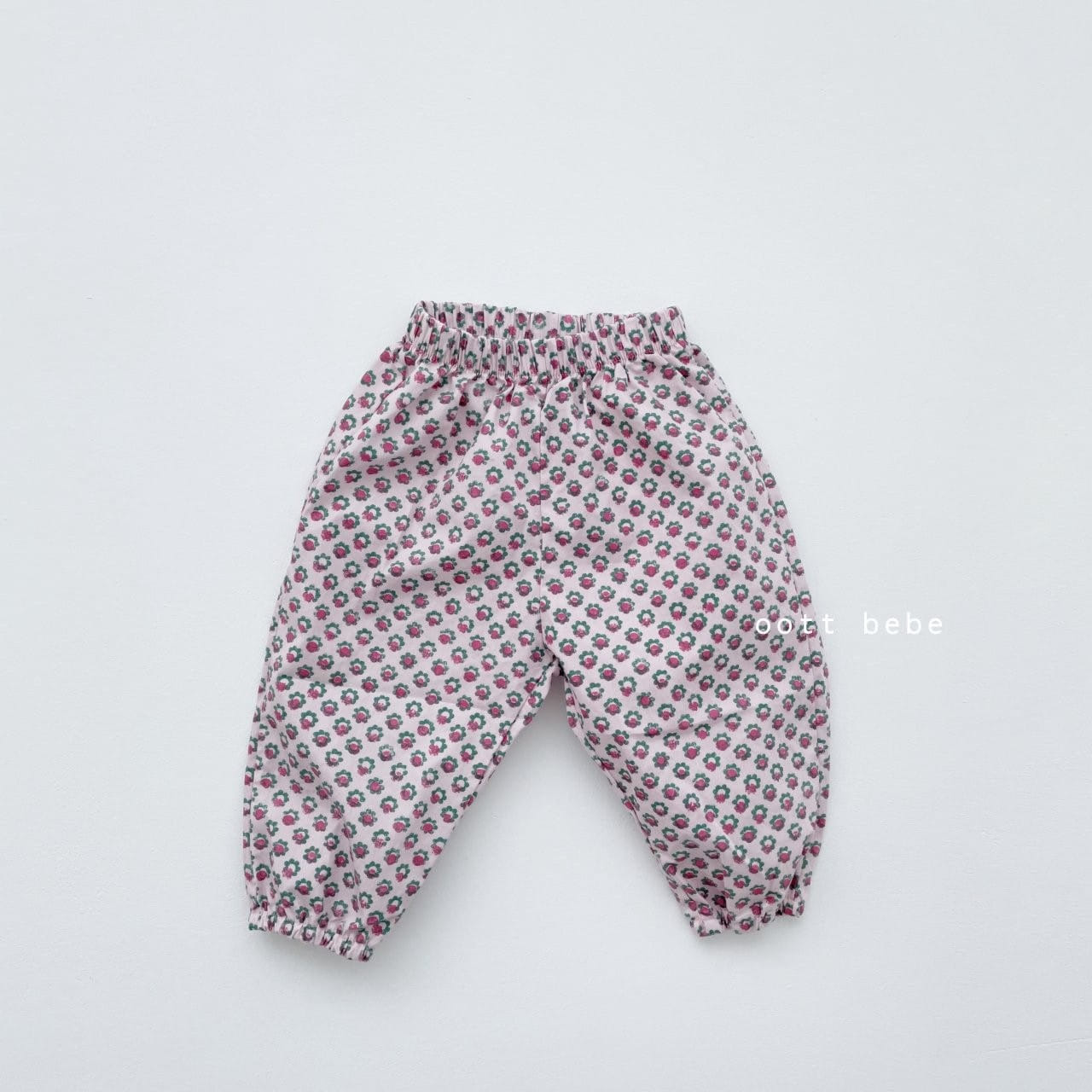 OOTT BEBE - Korean Children Fashion - #Kfashion4kids - Flower Pants - 2