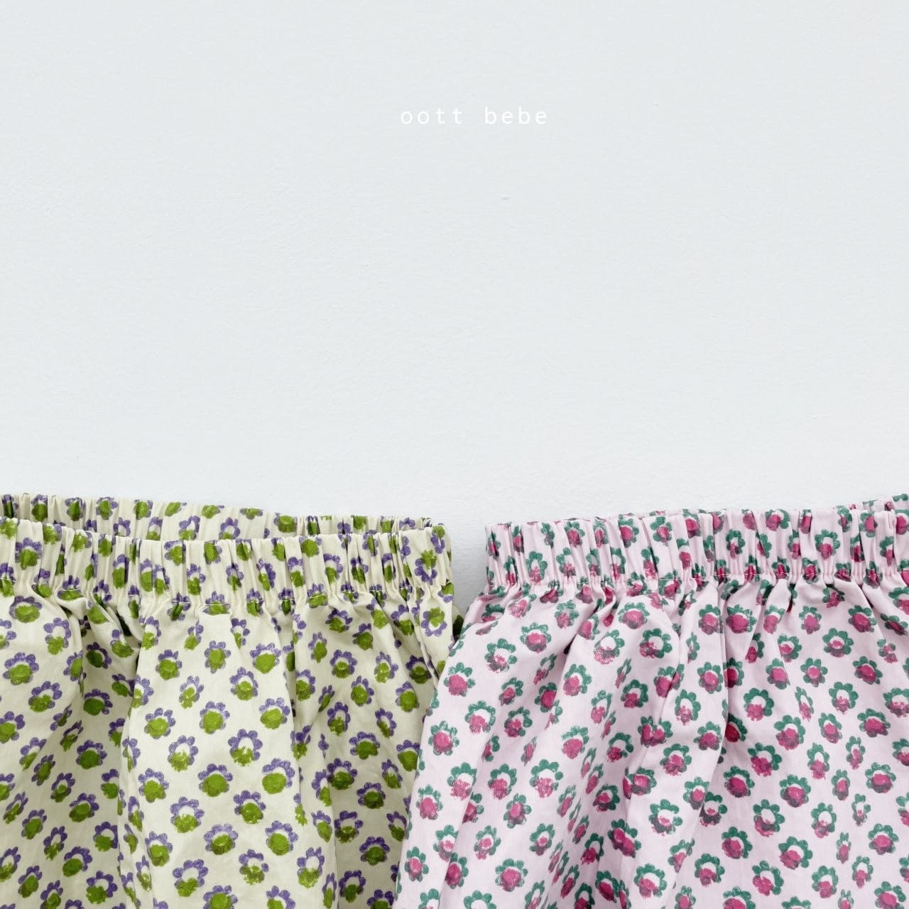 OOTT BEBE - Korean Children Fashion - #Kfashion4kids - Flower Pants - 7