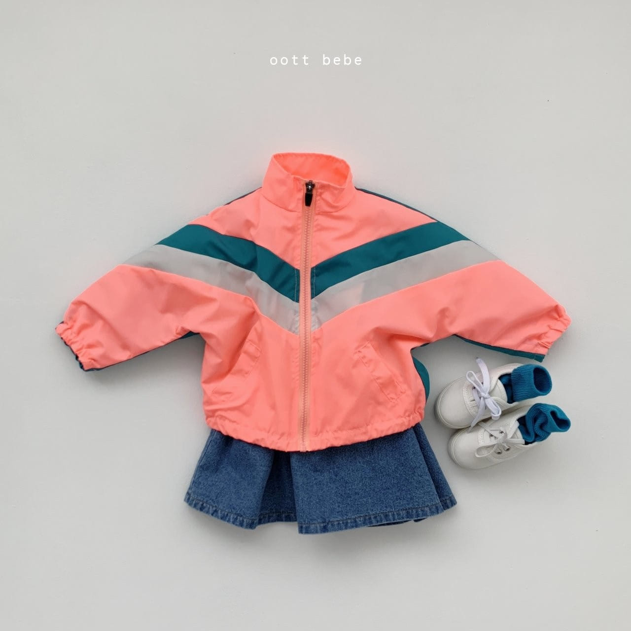 OOTT BEBE - Korean Children Fashion - #Kfashion4kids - Windbreaker Jumper - 3