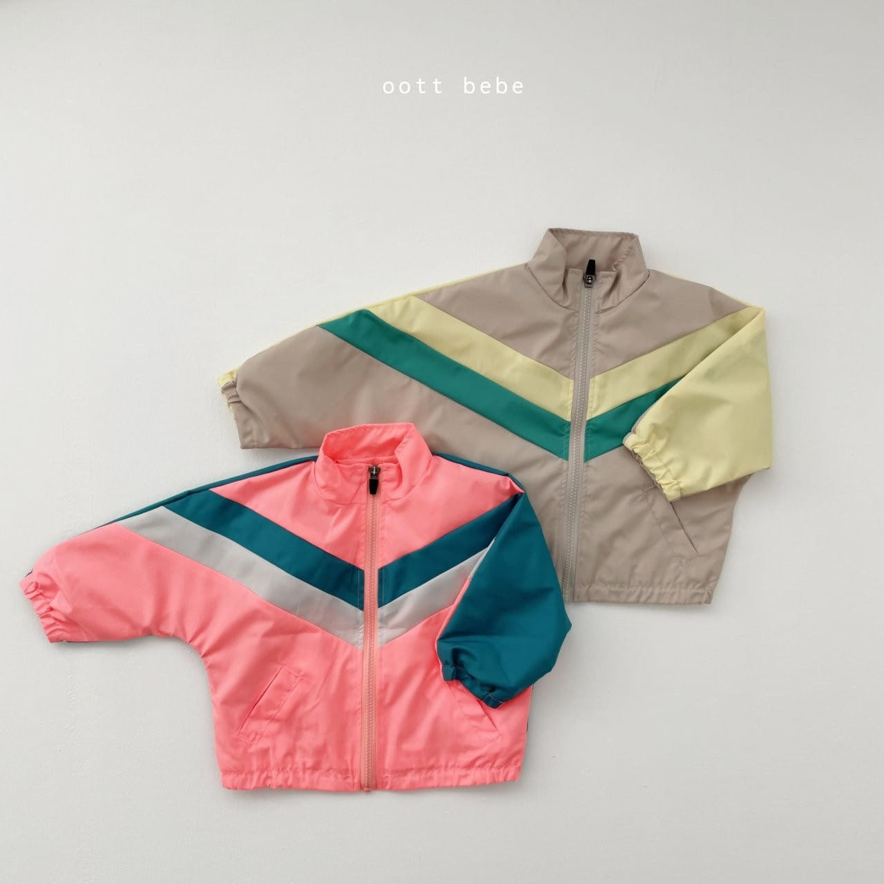 OOTT BEBE - Korean Children Fashion - #Kfashion4kids - Windbreaker Jumper - 5